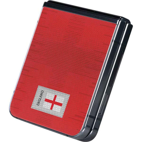 England Soccer Flag Galaxy Z Flip5 5G Skin