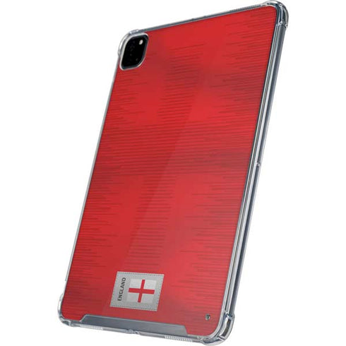 England Soccer Flag iPad Pro 12.9in (2020) Clear Case