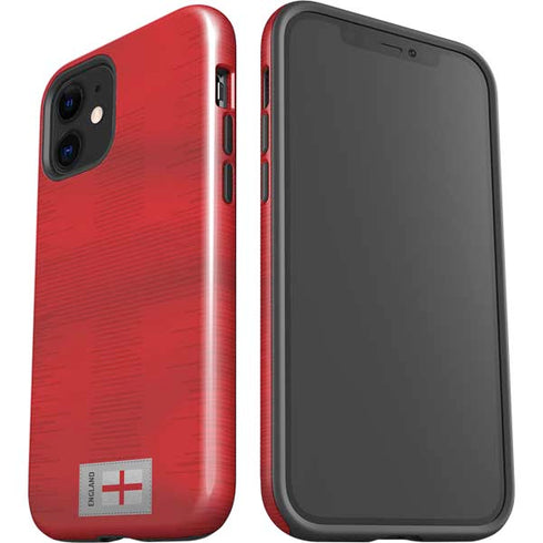 England Soccer Flag iPhone 12 Mini Impact Case