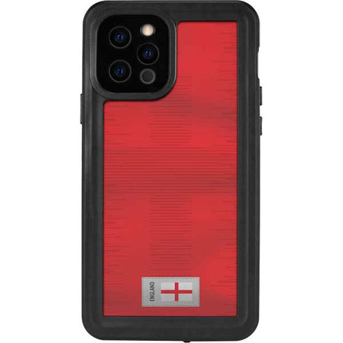 England Soccer Flag iPhone 12 Pro Waterproof Case