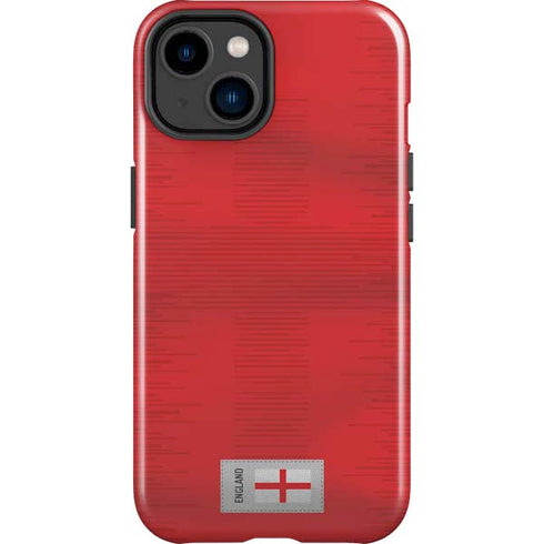 England Soccer Flag iPhone 15 Plus Impact Case