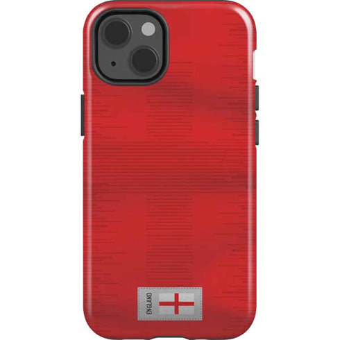 England Soccer Flag iPhone 15 Impact Case