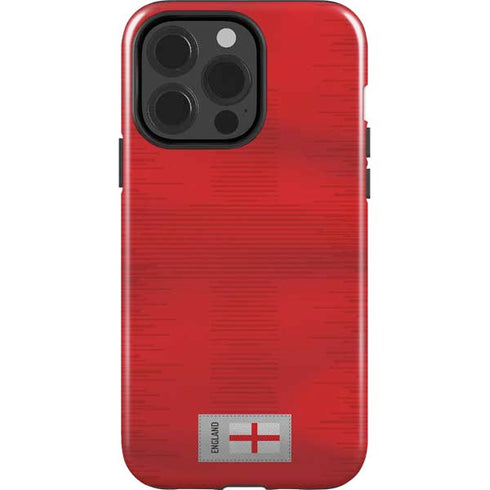 England Soccer Flag iPhone 15 Pro Impact Case