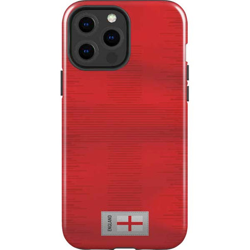 England Soccer Flag iPhone 15 Pro Max Impact Case