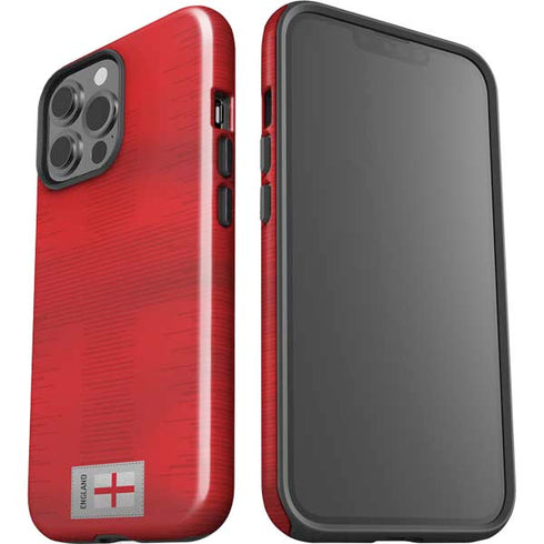 England Soccer Flag iPhone 14 Pro Max Impact Case