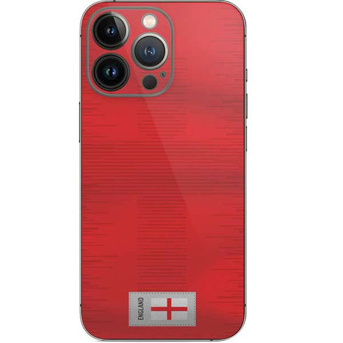 England Soccer Flag iPhone 14 Pro Skin