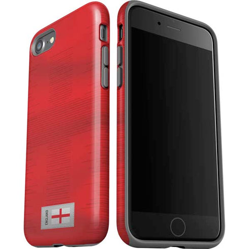 England Soccer Flag iPhone SE (2nd & 3rd Gen) Pro Case