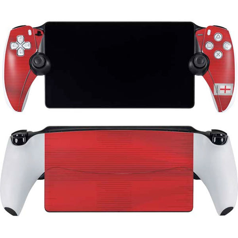 England Soccer Flag PlayStation Portal Remote Player Skin