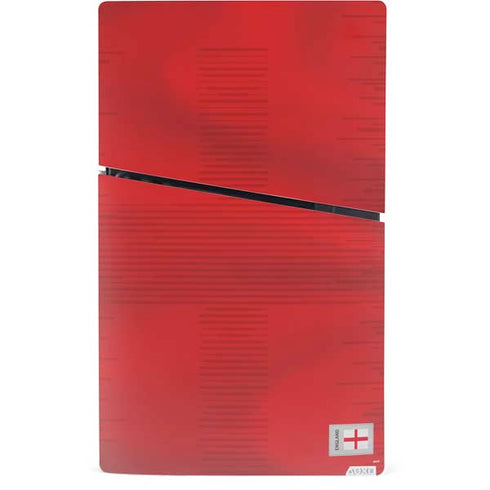 England Soccer Flag PS5 Slim Digital Edition Console Skin