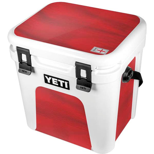 England Soccer Flag YETI Roadie 24 Hard Cooler Skin