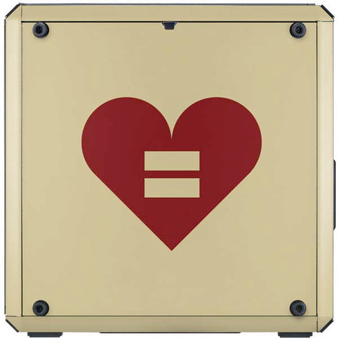 Equality Heart Cooler Master MasterBox Q300L Mini Tower Skin