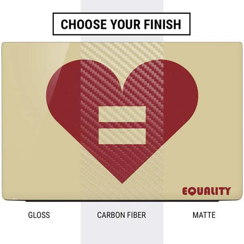 Equality Heart Dell Vostro Skin