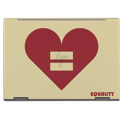 Equality Heart HP Envy Skin