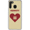 Equality Heart Galaxy A21 Clear Case