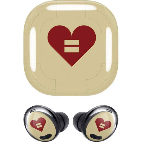 Equality Heart Galaxy Buds Pro Skin