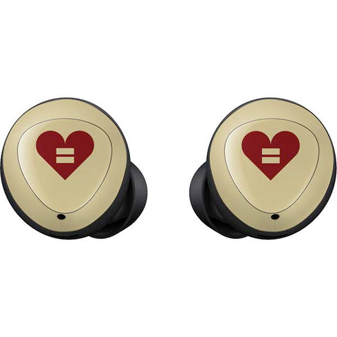 Equality Heart Galaxy Buds Skin