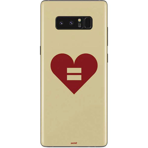 Equality Heart Galaxy Note 8 Skin