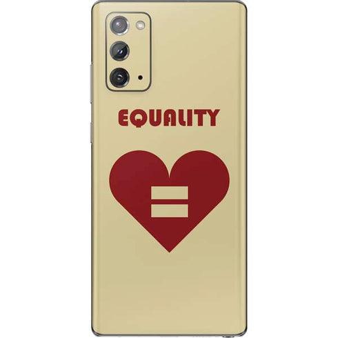 Equality Heart Galaxy Note20 5G Skin