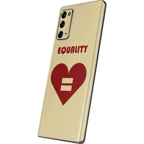 Equality Heart Galaxy Note20 5G Skin