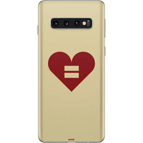 Equality Heart Galaxy S10 Skin
