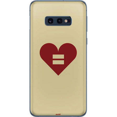 Equality Heart Galaxy S10e Skin
