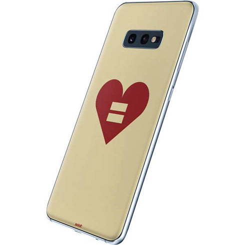 Equality Heart Galaxy S10e Skin