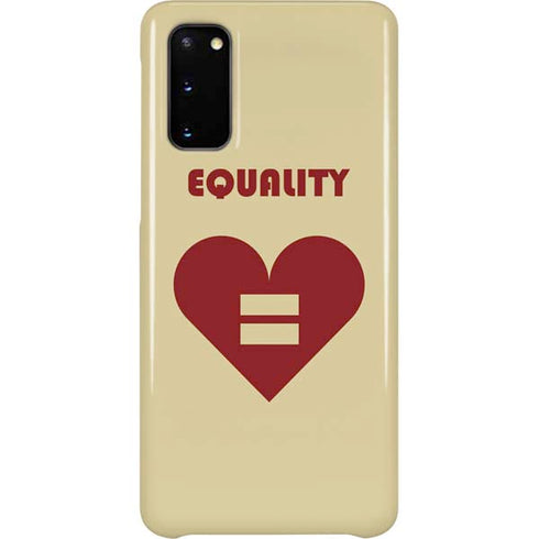 Equality Heart Galaxy S20 Lite Case