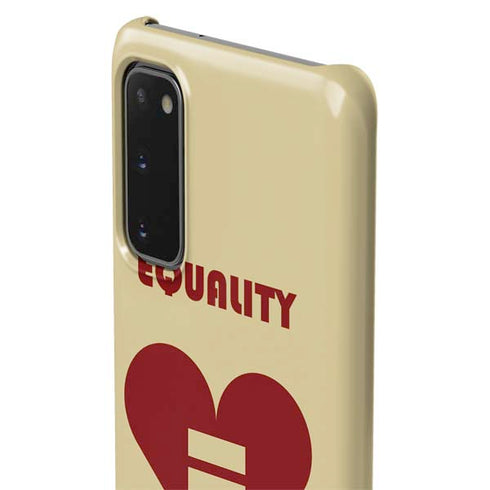 Equality Heart Galaxy S20 Lite Case