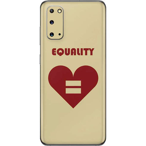 Equality Heart Galaxy S20 Skin