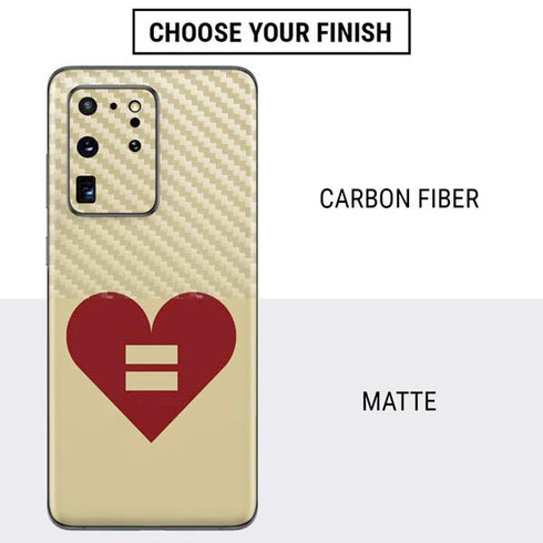 Equality Heart Galaxy S20 Ultra 5G Skin