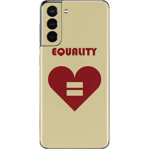 Equality Heart Galaxy S21 5G Skin