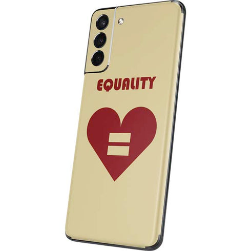 Equality Heart Galaxy S21 Plus 5G Skin
