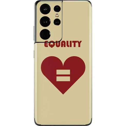 Equality Heart Galaxy S21 Ultra 5G Skin