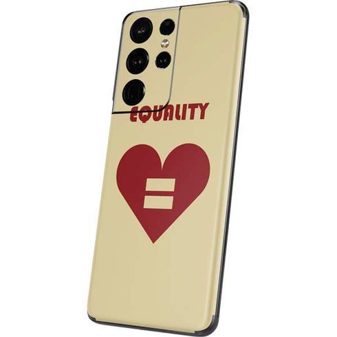Equality Heart Galaxy S21 Ultra 5G Skin