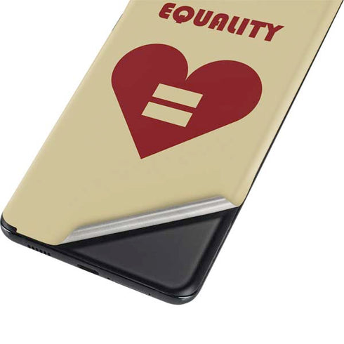 Equality Heart Galaxy S21 Ultra 5G Skin