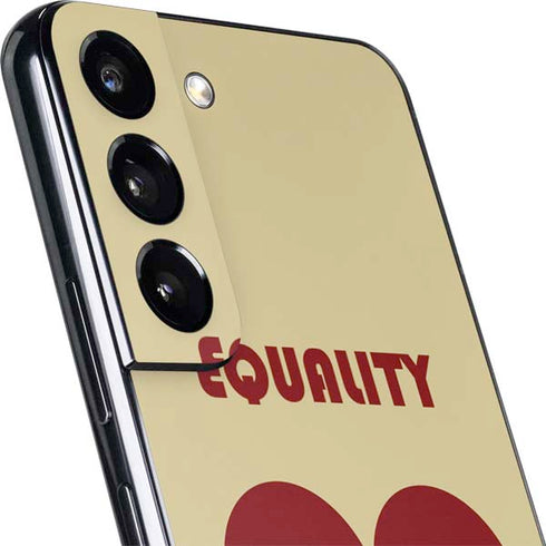 Equality Heart Galaxy S22 Plus Skin