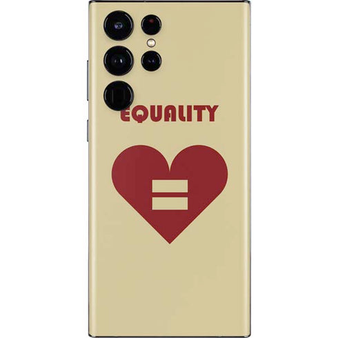 Equality Heart Galaxy S22 Ultra Skin