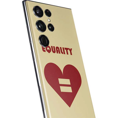 Equality Heart Galaxy S22 Ultra Skin