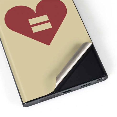 Equality Heart Galaxy S22 Ultra Skin