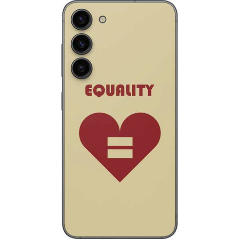 Equality Heart Galaxy S23 Plus Skin