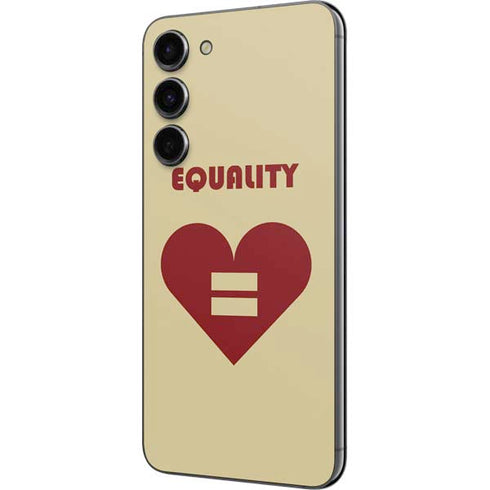 Equality Heart Galaxy S23 Plus Skin