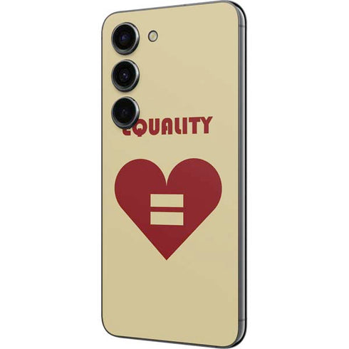 Equality Heart Galaxy S23 Skin