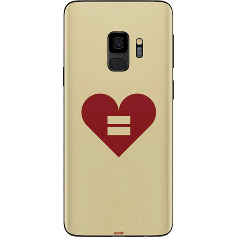 Equality Heart Galaxy S9 Skin