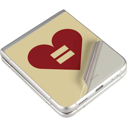Equality Heart Galaxy Z Flip3 5G Skin