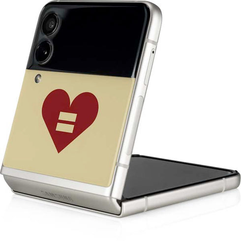 Equality Heart Galaxy Z Flip4 5G Skin