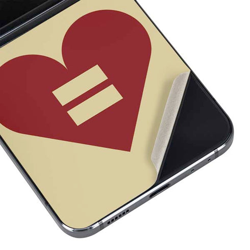 Equality Heart Galaxy Z Flip5 5G Skin