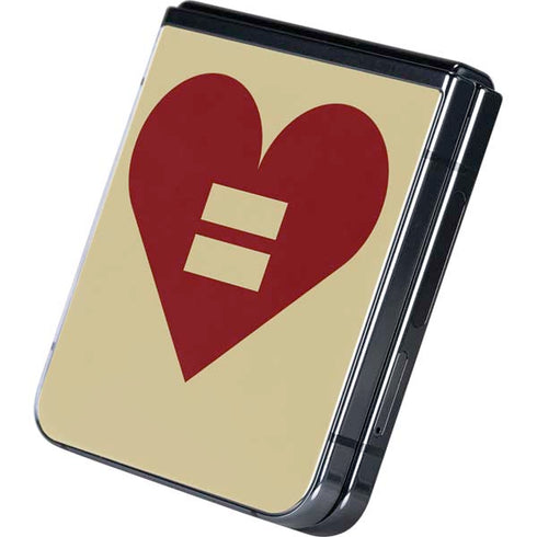 Equality Heart Galaxy Z Flip5 5G Skin