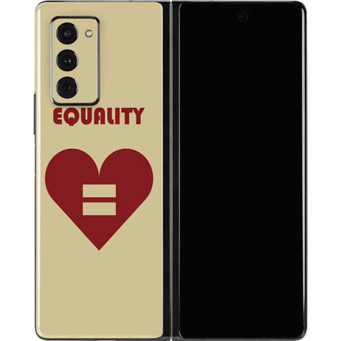 Equality Heart Galaxy Z Fold2 5G Skin