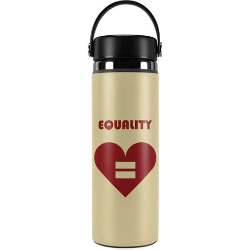 Equality Heart Hydro Flask 20oz Wide Mouth Skin