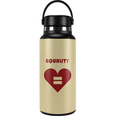 Equality Heart Hydro Flask 32oz Wide Mouth Skin
